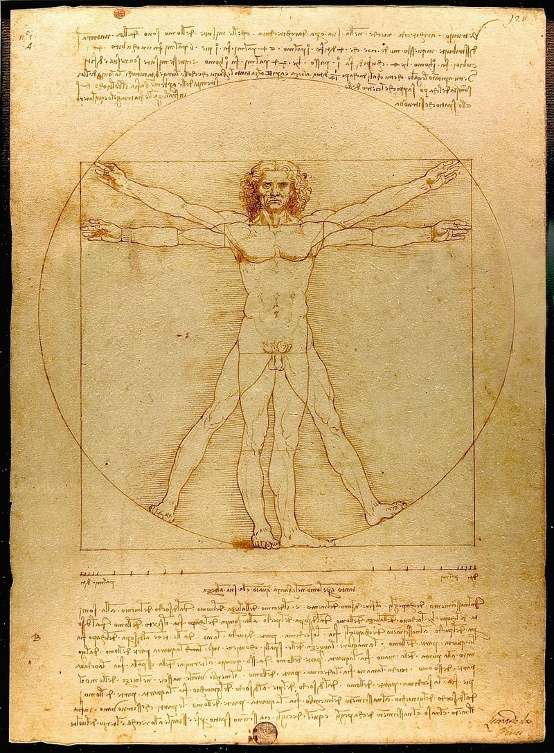 Leonardo da Vinci - Vitruvian Man